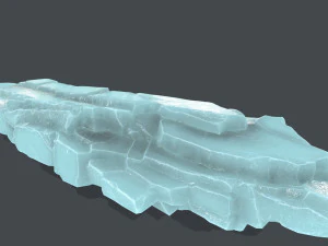 Rochas de gelo Modelo 3D