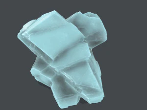 Rochas de gelo Modelo 3D