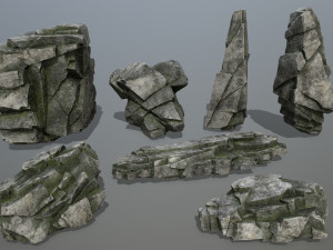 Rocks 3Dモデル