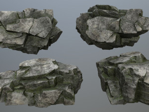 Rocks 3Dモデル