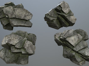 Rocks 3Dモデル