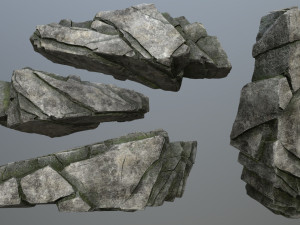 Rocks 3Dモデル