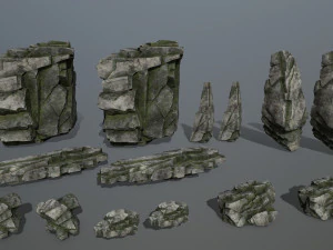 Rocks 3D Model