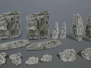 Rocks 3Dモデル