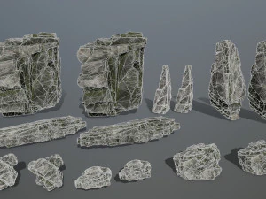 Rocks 3D Model