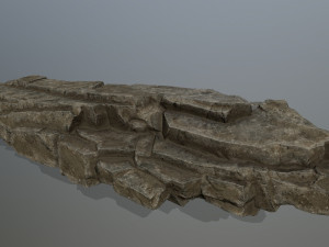 Desert rocks 3D मॉडल