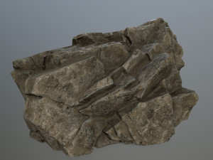 Desert rocks 3D मॉडल