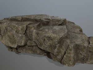 Desert rocks 3D मॉडल