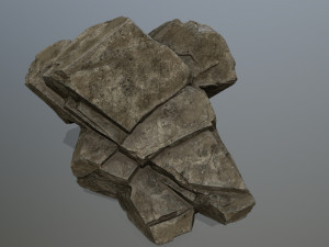 Desert rocks 3D मॉडल