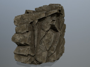 Desert rocks 3D मॉडल