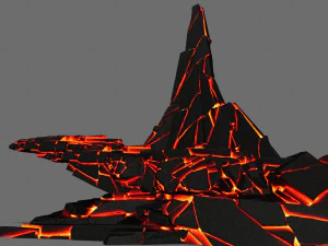 Lava rocks 3D Model