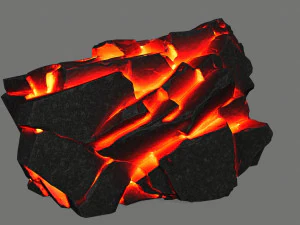 Lava rocks 3D Model