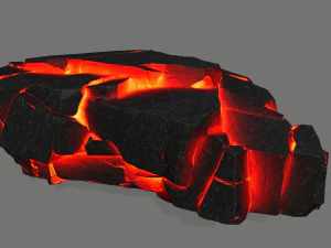 Lava rocks 3D Model