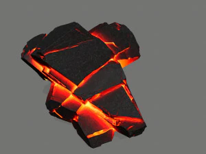 Lava rocks 3D Model