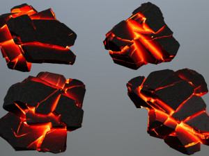 Lava rocks 3Dモデル