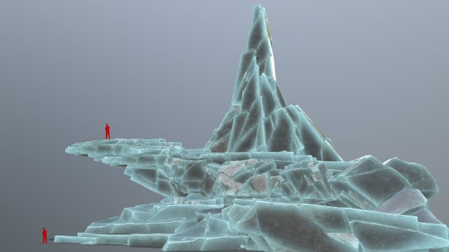 Ice rocks 3Dモデル .c4d .max .obj .3ds .fbx .stl .blend 