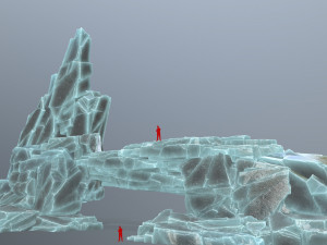 Ice rocks 3Dモデル