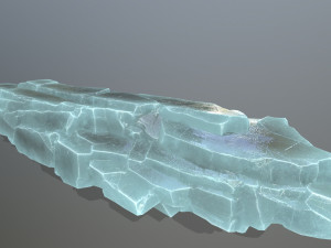 Ice rocks 3Dモデル