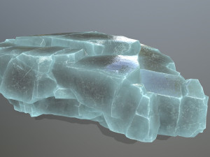 Ice rocks 3Dモデル