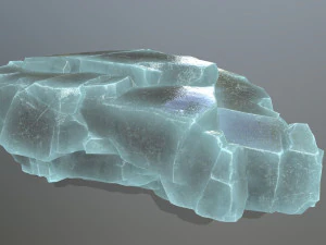 Ice rocks 3D Model