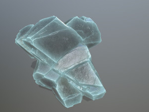 Ice rocks 3Dモデル