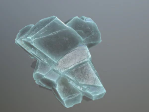 Ice rocks 3D Model