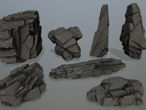 Rocks 3D Модель