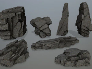 Rocks 3D Model