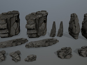 Rocks 3D Модель