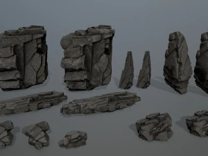 Rocks 3D Model