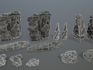 Rocks 3D Модель