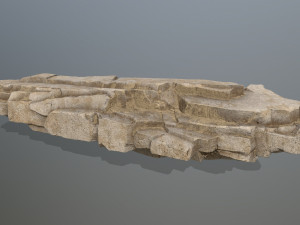 Deser rocks Modèle 3D