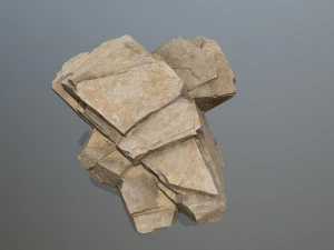Deser rocks 3D Model