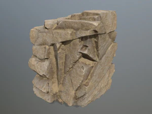 Deser rocks 3D Model