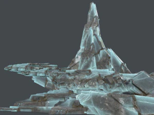 Rocce di ghiaccio Modello 3D