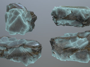 Ice rocks 3D 模型