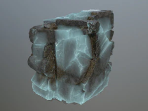 Ice rocks 3D Model