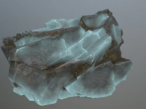 Ice rocks 3D Model