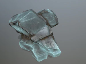 Ice rocks 3D Model