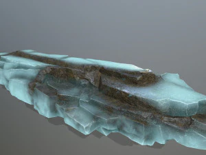 Ice rocks 3D Model