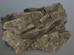 Desert rock set 3D मॉडल