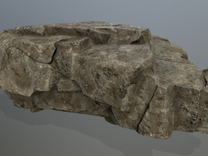 Desert rock set 3D मॉडल
