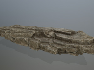 Desert rock set 3D मॉडल