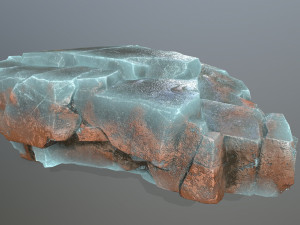 Ice rocks Model 3D