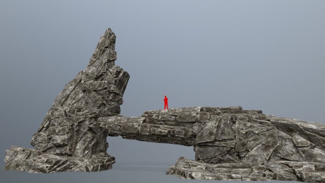 Desert rocks 3Dモデル .c4d .max .obj .3ds .fbx .stl .blend 