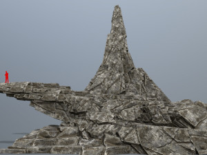 Desert rocks 3Dモデル