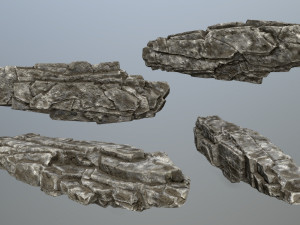 Desert rocks 3Dモデル
