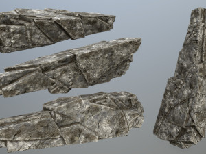 Desert rocks 3Dモデル