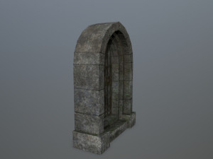 MedievalDoor Model 3D