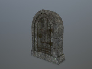 MedievalDoor Model 3D